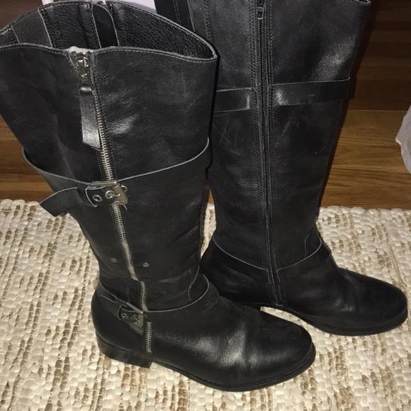 Black riding boots - Picture 2 of 6